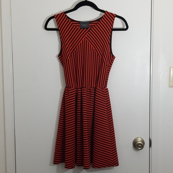 Red Striped Dress - Picture 1 of 4